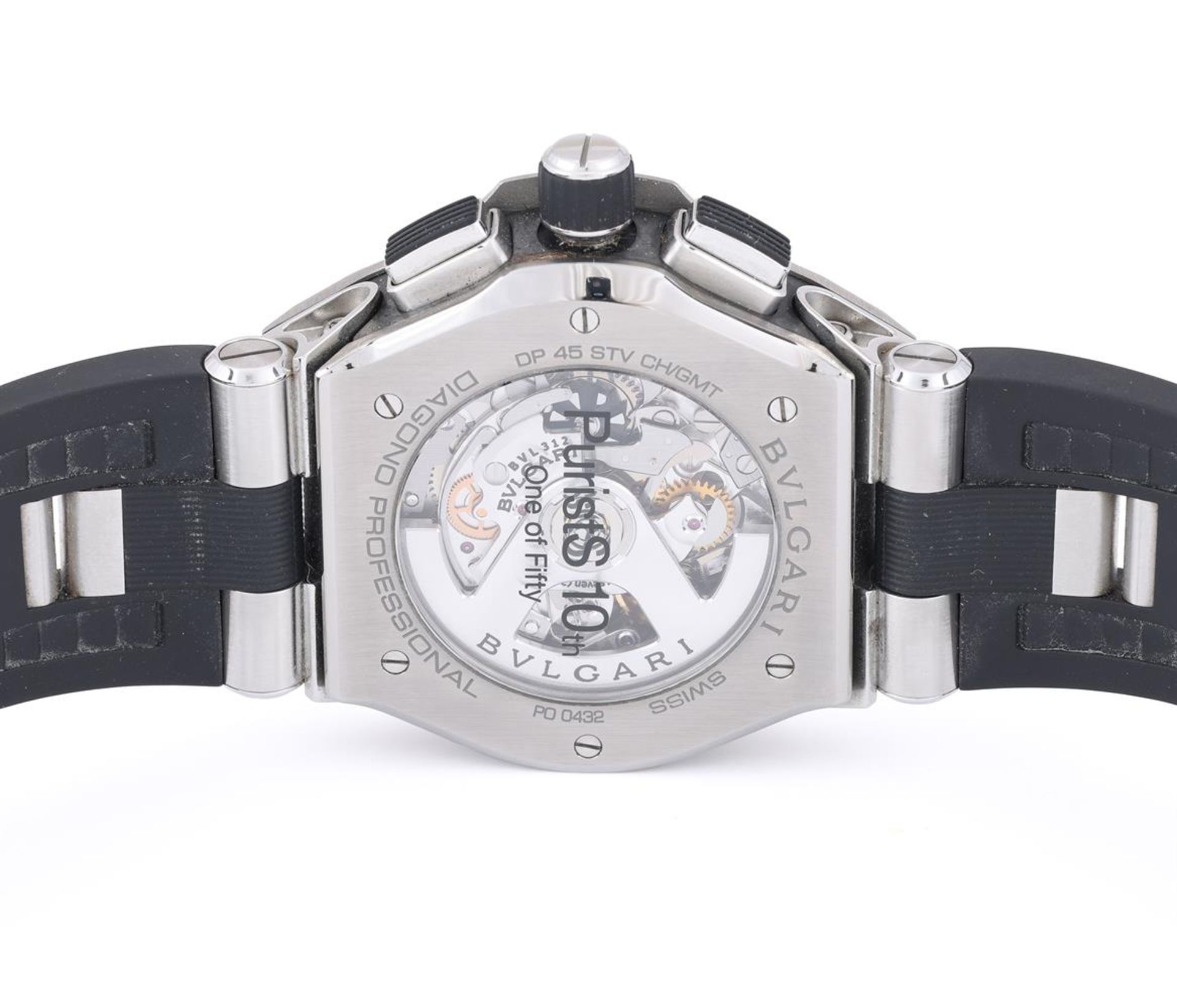 BULGARI, DIAGONO, PURISTSPRO 10TH ANNIVERSARY, A LIMITED EDITION WRISTWATCH - Bild 2 aus 2