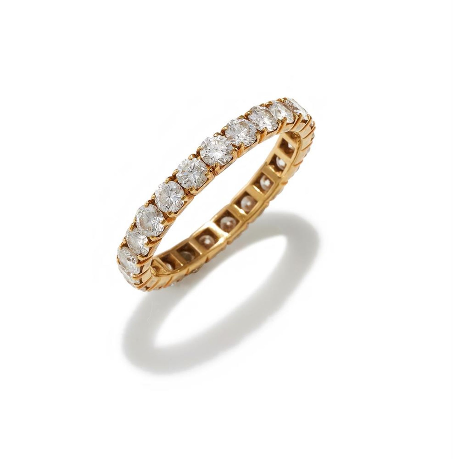 BULGARI, A DIAMOND ETERNITY RING