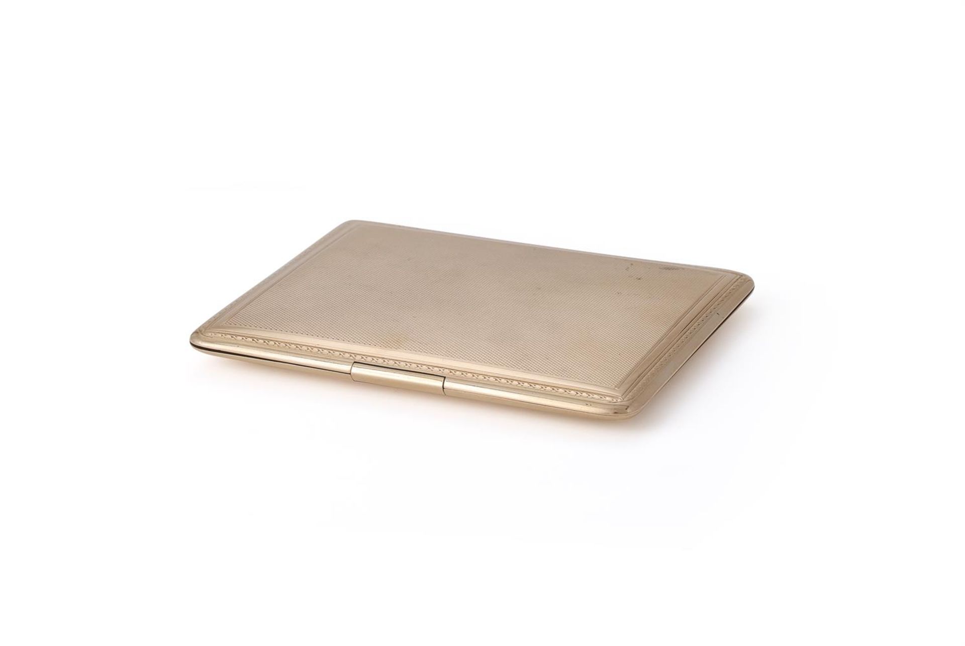 MAPPIN & WEBB, AN 18 CARAT GOLD CIGARETTE CASE, LONDON 1916 - Bild 2 aus 4