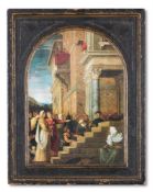 AFTER TIZIANO VECELLIO, PORTRAIT OF JACOPO STRADA; AND THE PRESENTATION OF MARY AT THE TEMPLE