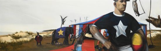 λ RAY RICHARDSON (BRITISH B.1954), YOU'D NEVER GET ON THE TEAM