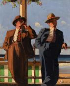 λ JACK VETTRIANO (SCOTTISH B. 1951), SEASIDE SHARKS