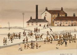 λ BRIAN SHIELDS (BRAAQ) (BRITISH 1951-1997), CHILDREN PLAYING