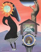 λ CONROY MADDOX (BRITISH 1912-2005), ECHOES OF ENTICEMENT