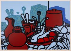 λ Patrick Caulfield (1936-2005), Glazed Earthenware (Cristea 51)