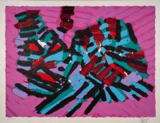 λ Karel Appel (1921-2006), About a Cat, from the Cats Portfolio