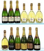 NV Mixed Case of Vintage & Non-Vintage Champagne