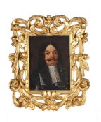 FRENCH SCHOOL (18TH CENTURY), PORTRAIT OF GENTLEMAN WITH A MOUSTACHE