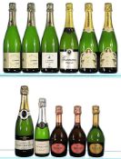Mixed Case of Champagne and Sparkling Wine (Mixed Formats)