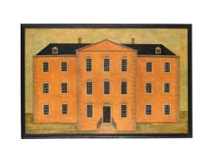 ENGLISH NAÏVE SCHOOL (20TH CENTURY) A COUNTRY HOUSE