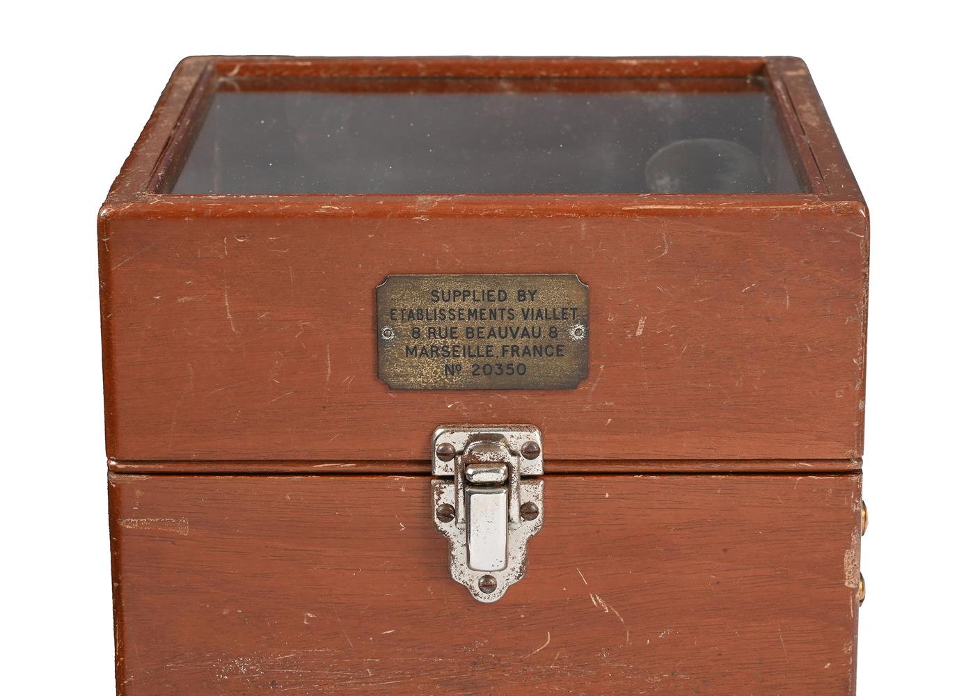 A MAHOGANY CASED TWO-DAY MARINE CHRONOMETER INSCRIBED FOR THE CORONATION OF QUEEN ELIZABETH II - Image 6 of 6