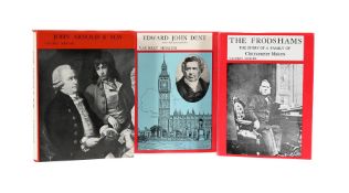 Ɵ HOROLOGICAL REFERENCE BOOKS MONOGRAPHS ON NINETEENTH CENTURY CHRONOMETER MAKERS, THREE VOLUMES: