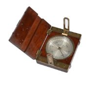 AN INTERESTING VICTORIAN COLONIAL INDIA ‘MILITARY INTELLIGENCE DEPARTMENT’ SIGHTING COMPASS