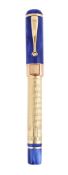 MONTEGRAPPA, LA TORRE DI PISA, A LIMITED EDITION GOLD COLOURED FOUNTAIN PEN
