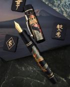 CONWAY STEWART, MANDARIN DUCK, A LIMITED EDITION MAKI-E FOUNTAIN PEN