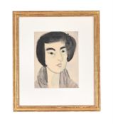 KYOHEI INUKAI (JAPANESE/AMERICAN 1913-1985), SELF PORTRAIT