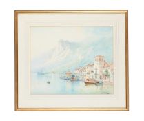 HENRY BOWSER WIMBUSH (BRITISH 1861-1943), PELLA, LAKE ORTA