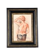 λ C. FRAPPELLI (ITALIAN 20TH CENTURY), STANDING NUDE FIGURE