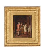 ATTRIBUTED TO LASLETT JOHN POTT (BRITISH 1837-1898), THE DOTING FATHER