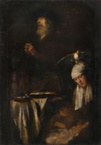 MANNER OF REMBRANDT HARMENSZ. VAN RIJN, THE ANNUNCIATION