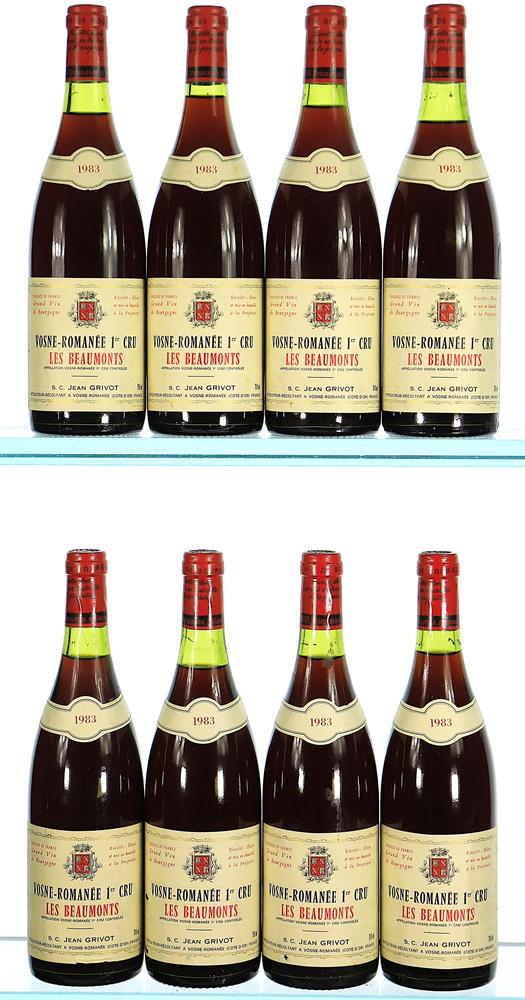 1983 Jean Grivot, Vosne-Romanee Premier Cru, Les Beaumonts