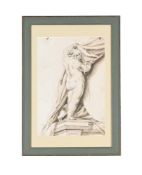 ITALIAN SCHOOL (LATE 18TH CENTURY), SKETCH OF A PUTTO