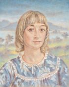 λ OLIVER MESSEL (BRITISH 1904-1978), PORTRAIT OF LADY KELVEDON, INGRID CHANNON