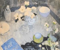 λ ANNE REDPATH (SCOTTISH 1895-1965), STILL LIFE WITH JUG OF FLOWERS