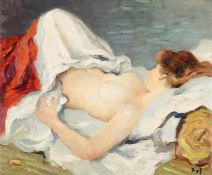 λ MARCEL DYF (FRENCH 1899-1985), NU ALLONGE