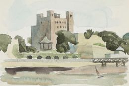 λ ELWIN HAWTHORNE (BRITISH 1905-1954), ROCHESTER CASTLE