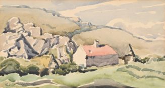 λ WALTER STEGGLES (BRITISH 1908-1997), GEORGE GILMORE'S COTTAGE, HOWTH