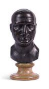 AFTER THE ANTIQUE- A BRONZE PORTRAIT BUST OF SCIPIO AFRICANUS (237-183 B.C) ITALIAN, 18TH CENTURY