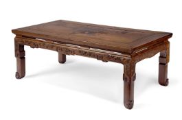 A HONGMU LOW TABLE CHINESE, EARLY 19TH CENTURY