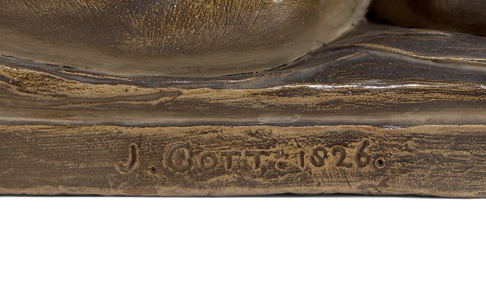 JOSEPH GOTT (1786-1860), SLEEPING NYMPH - Image 2 of 2