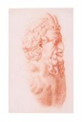 FOLLOWER OF GIOVANNI BATTISTA CIPRIANI, STUDY AFTER THE FARNESE PAN SCULPTURE