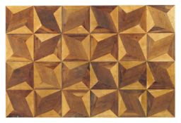 A OAK, WALNUT, POPLAR AND SYCAMORE PARQUETRY FLOOR, FRENCH, 18TH/19TH CENTURY