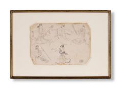 JOHN FLAXMAN (BRITISH 1755-1826), STUDIES OF CLASSICAL FIGURES