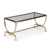 JACQUES QUINET (FRENCH, 1918-1992); 'BERCEAU' COFFEE TABLE; DESIGNED AND MADE IN 1952
