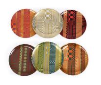 EDUARDO PAOLOZZI (1924-2005);'VARIATIONS ON A GEOMETRIC THEME' PLATES; DESIGNED IN 1971