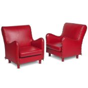 ELIZABETH GAROUSTE AND MATTIA BONETTI; PAIR OF 'S&M' ARMCHAIRS; MID 1990s