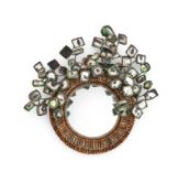 MANNER OF LINE VAUTRIN; SMALL MIRROR; SECOND HALF 20TH CENTURY