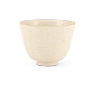 A Chinese white glazed cup