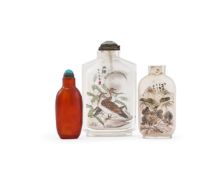 A group of assorted Chinese snuff bottles