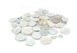 A study group of thirty-three Chinese Qingbai shards