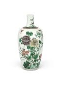 A Chinese Famille Verte vase