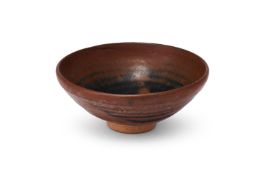 A Chinese russet-glazed bowl