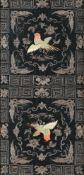 Two pairs of Chinese replica badges of rank