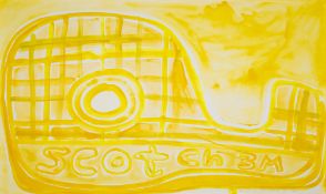 Katherine Bernhardt (b.1982) Scotch Magic Tape