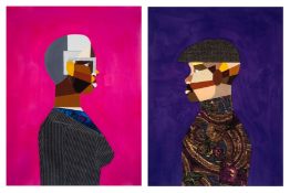 Derrick Adams (b.1970), Interior Life (Man) & (Woman)