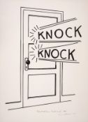 Roy Lichtenstein  (1923-1997), Knock, Knock Poster (Corlett App.8)